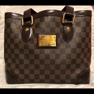 Authentic Louis Vuitton Hampstead Damier PM